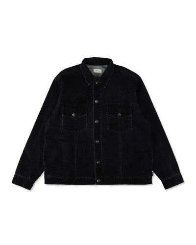 VELOUR TOUCH DENIM JACKET