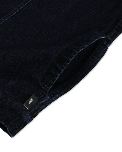 VELOUR TOUCH DENIM JACKET