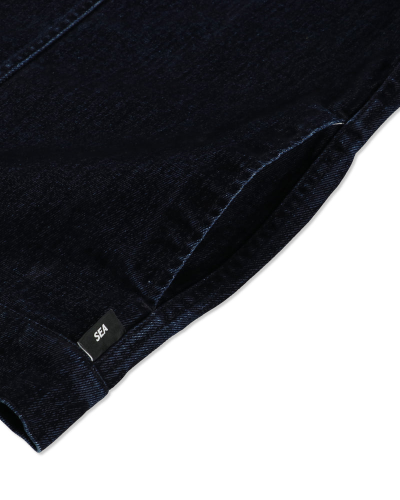 VELOUR TOUCH DENIM JACKET