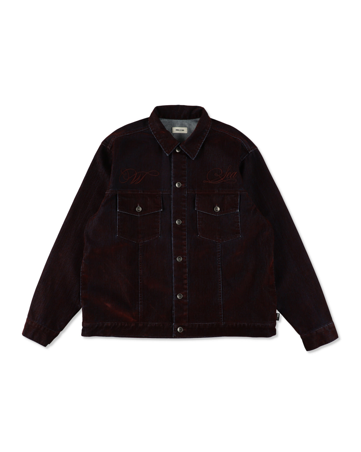 VELOUR TOUCH DENIM JACKET