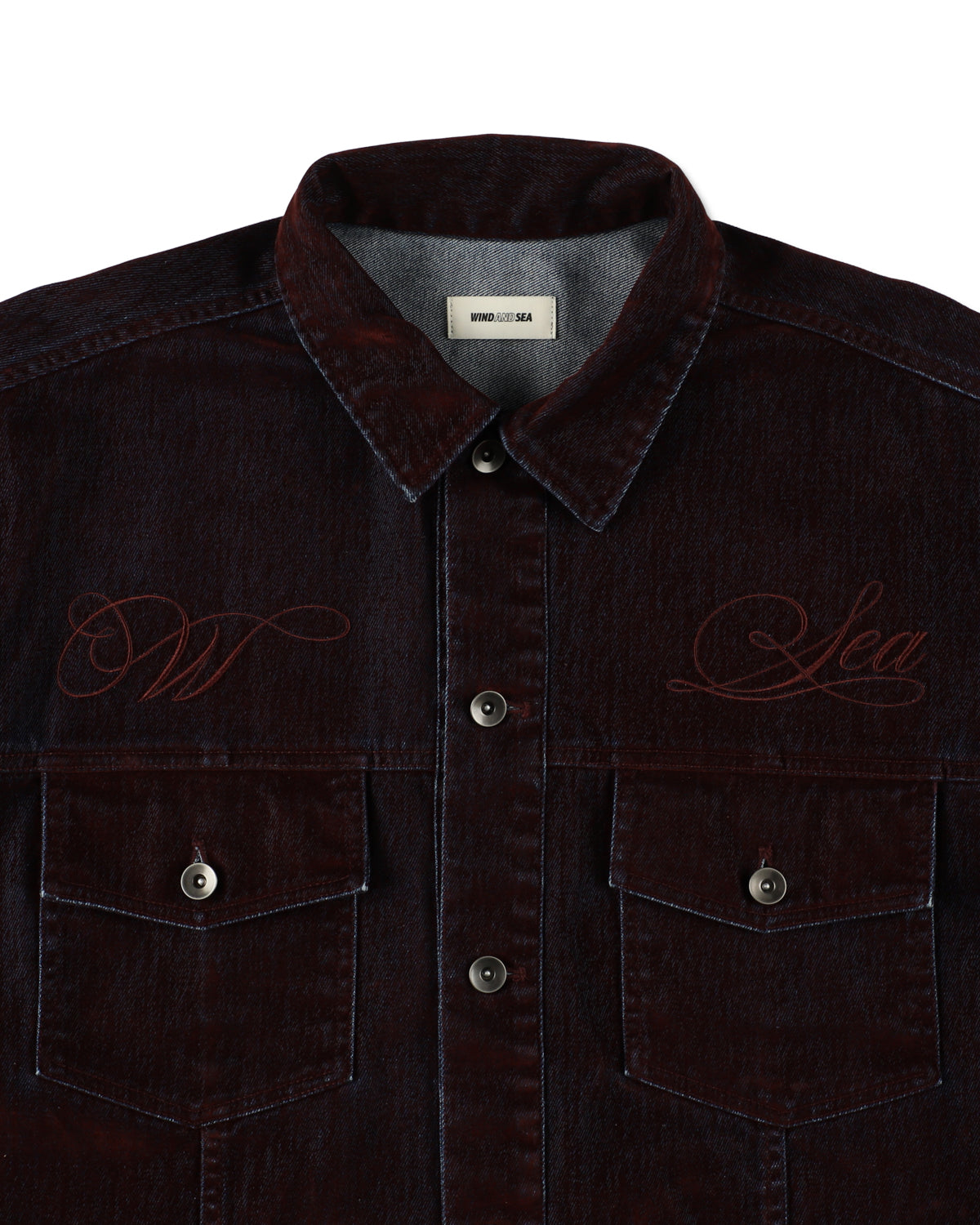 VELOUR DENIM JACKET – WIND AND SEA
