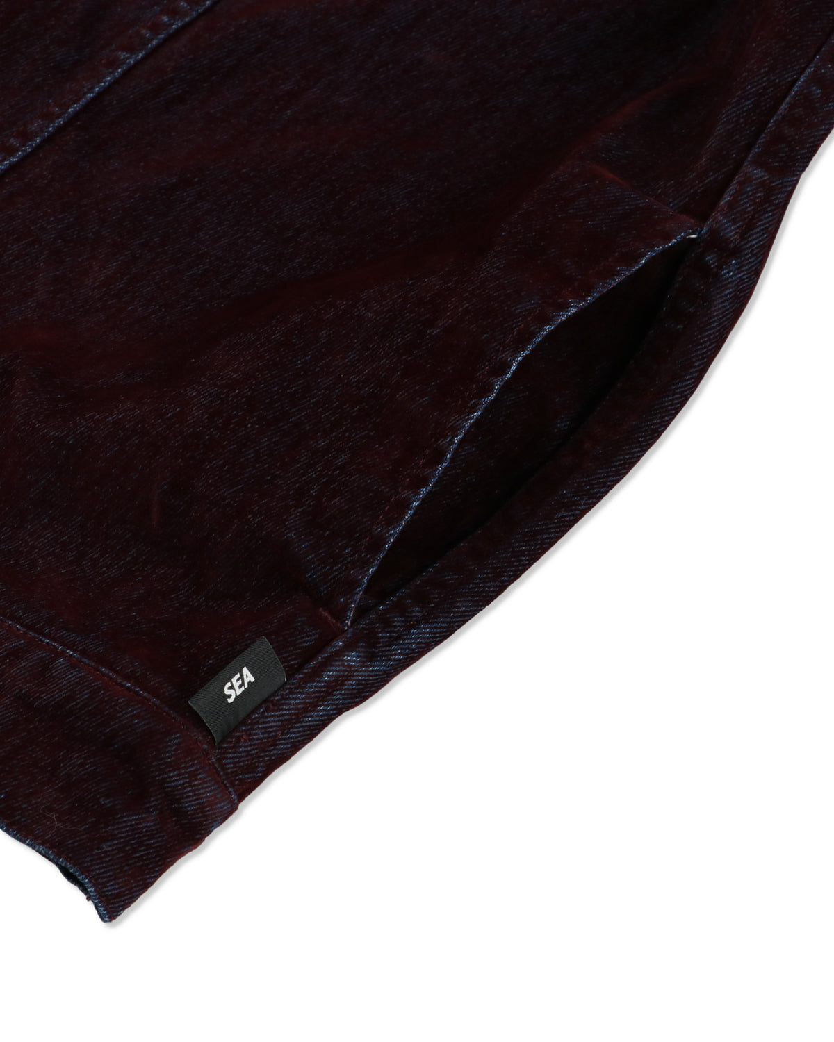 VELOUR DENIM JACKET – WIND AND SEA