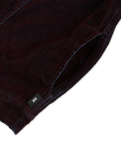 VELOUR TOUCH DENIM JACKET