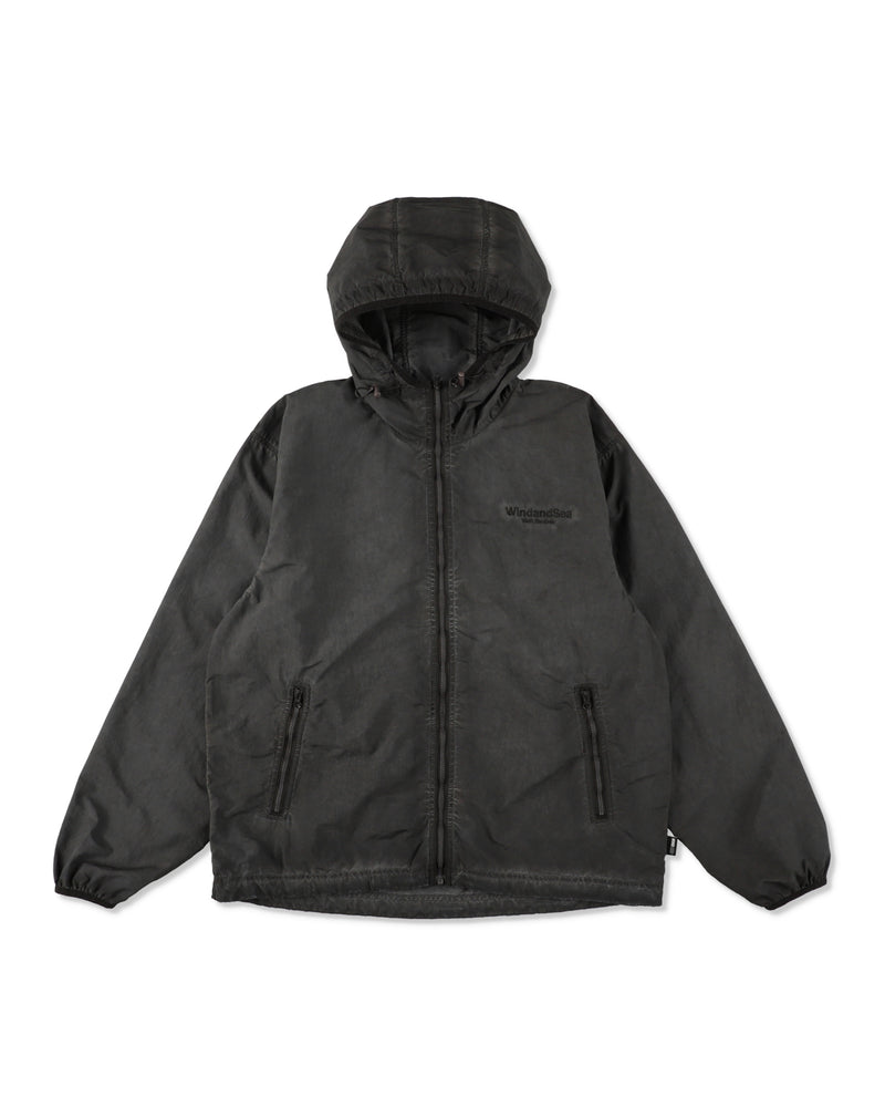 GARMENT DYED NYLON RIP JACKET