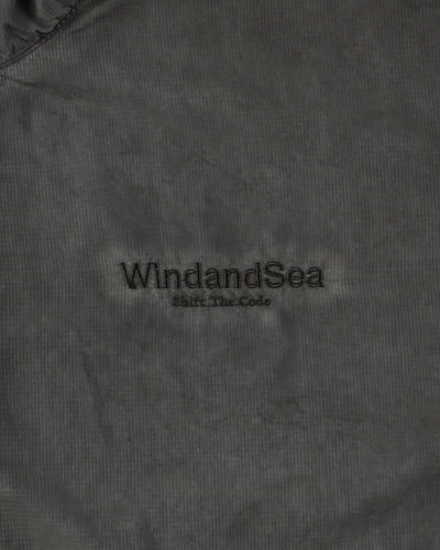 GARMENT DYED NYLON RIP JACKET