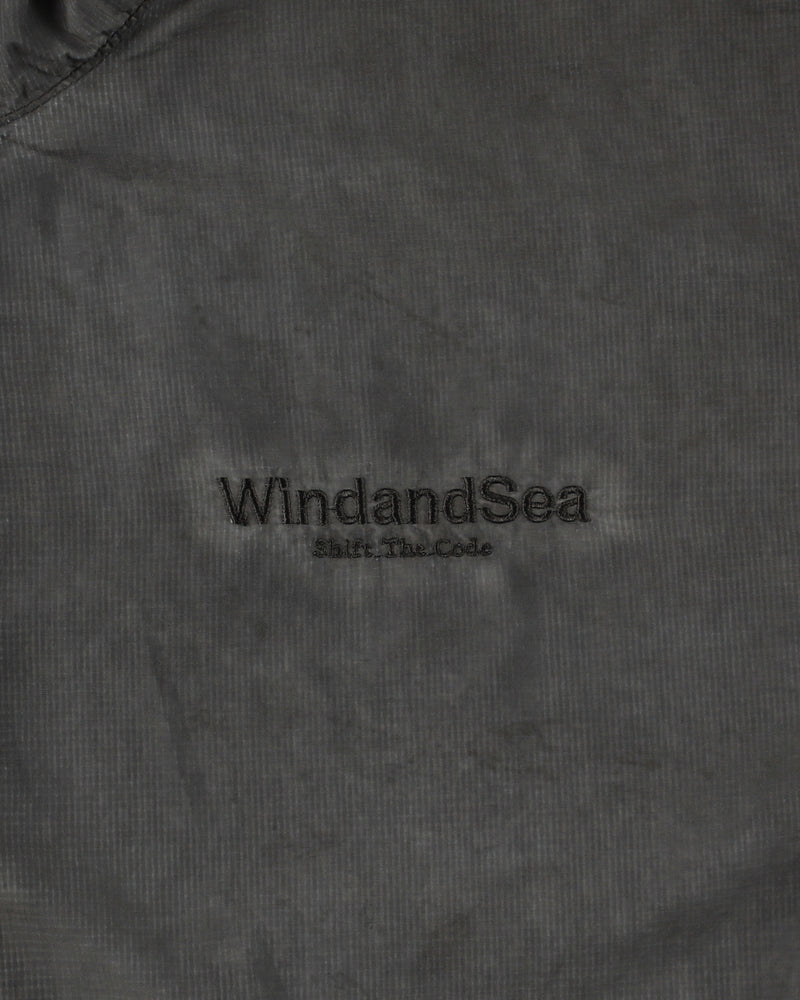 GARMENT DYED NYLON RIP JACKET