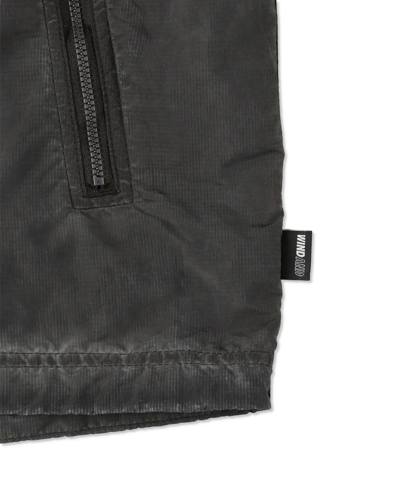 GARMENT DYED NYLON RIP JACKET