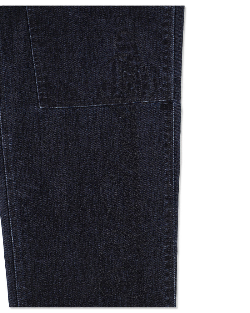 VELOUR TOUCH DENIM PANT