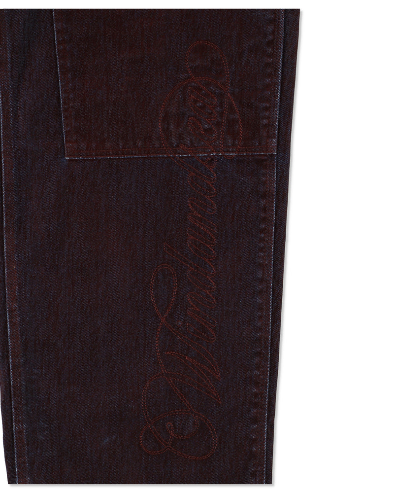 VELOUR TOUCH DENIM PANT