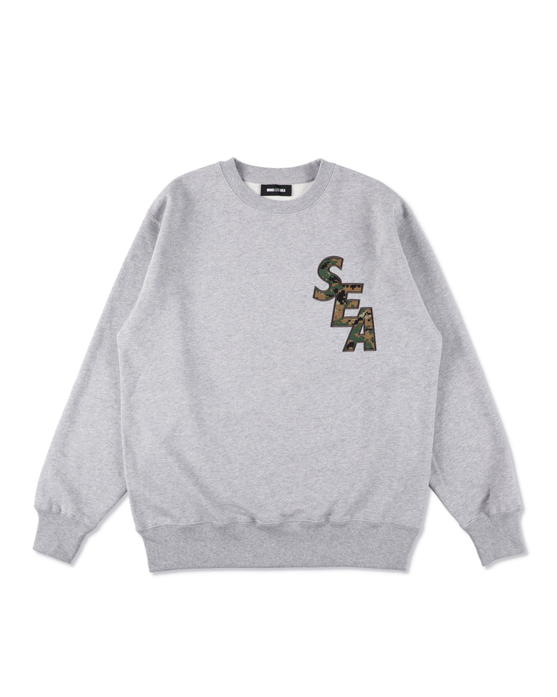 CAMO SEA CREWNECK SWEATSHIRT