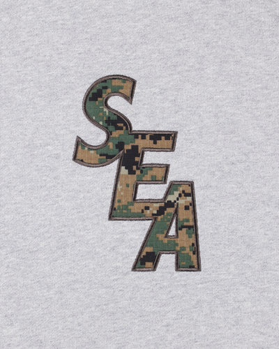CAMO SEA CREWNECK SWEATSHIRT