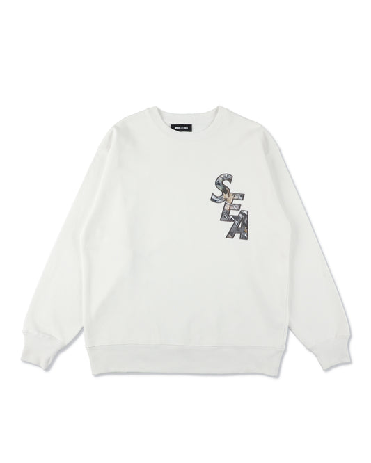 CAMO SEA CREWNECK SWEATSHIRT