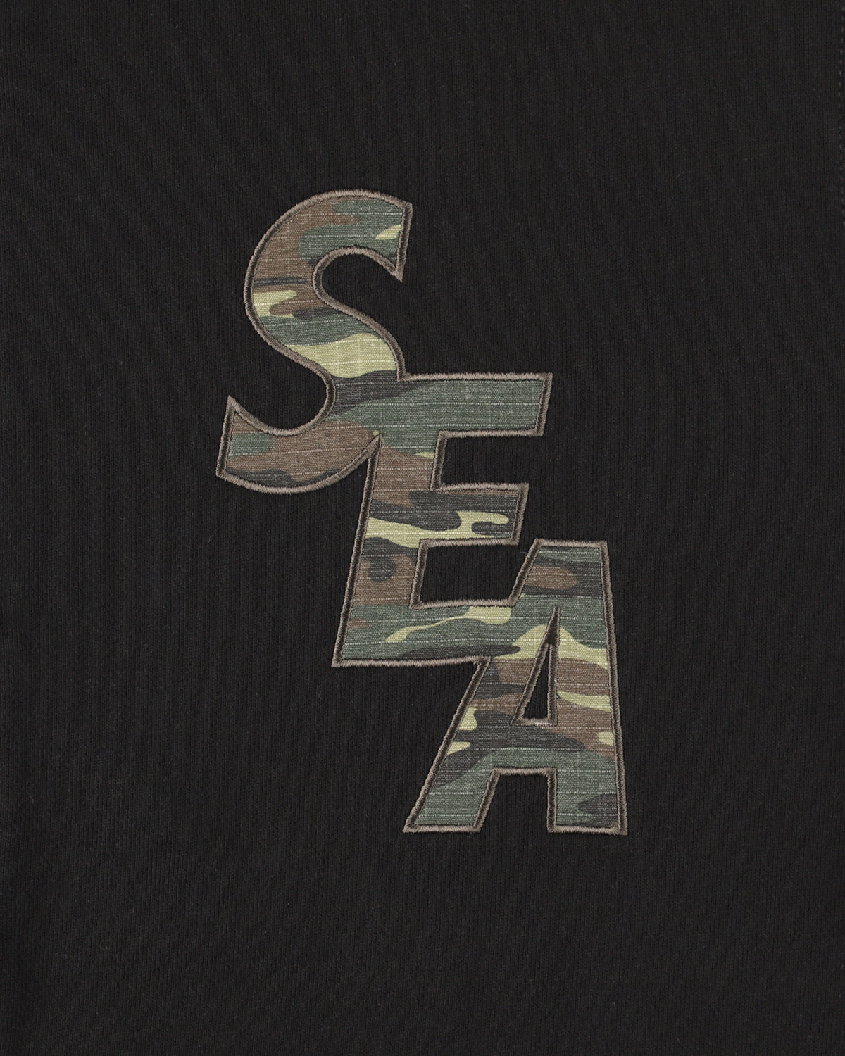 CAMO SEA ZIP UP SWEATSHIRT