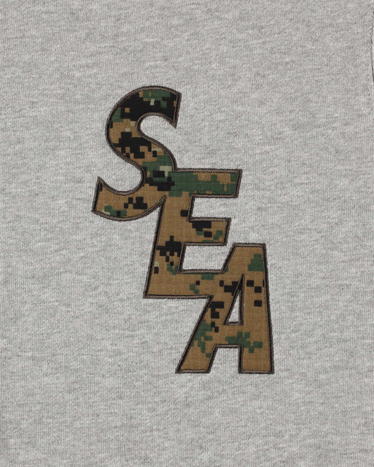 CAMO SEA ZIP UP SWEATSHIRT