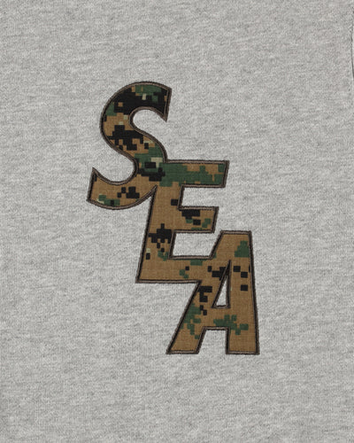 CAMO SEA ZIP UP SWEATSHIRT