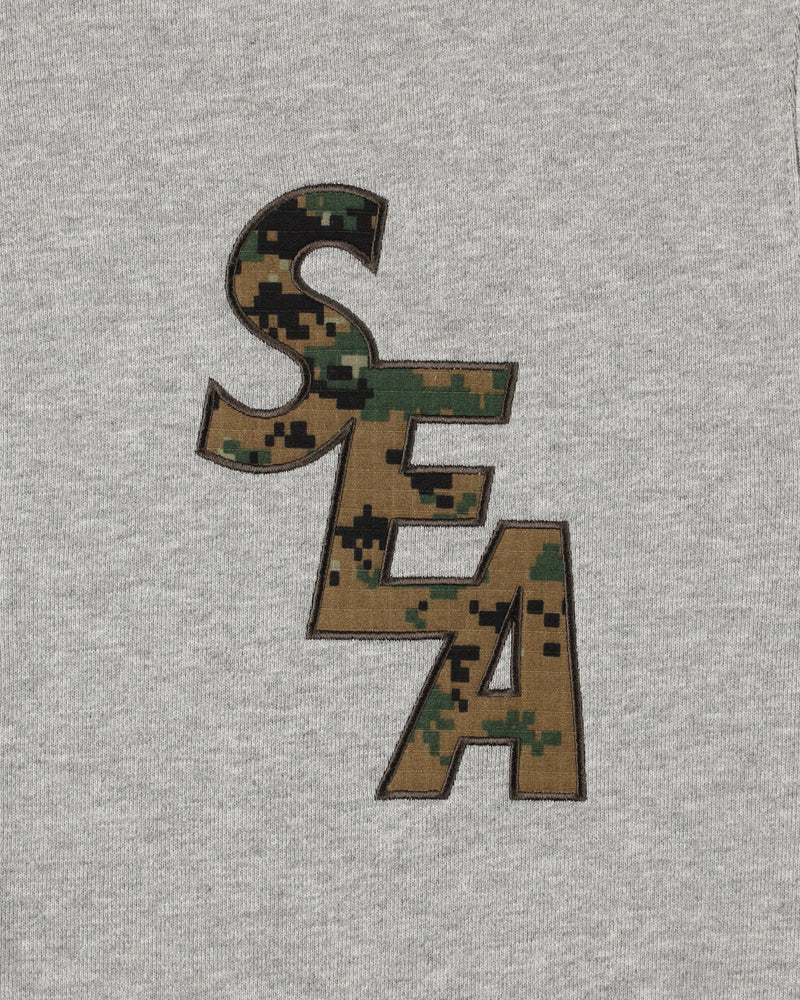 CAMO SEA ZIP UP SWEATSHIRT