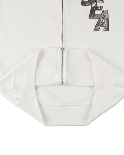 CAMO SEA ZIP UP SWEATSHIRT