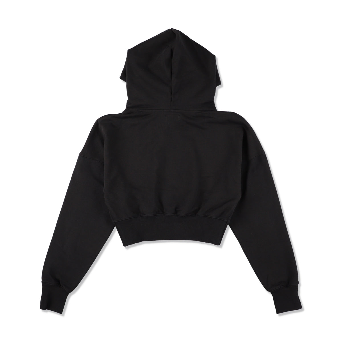 Cozy Cropped Hooded Sweatshirt(Ladies)