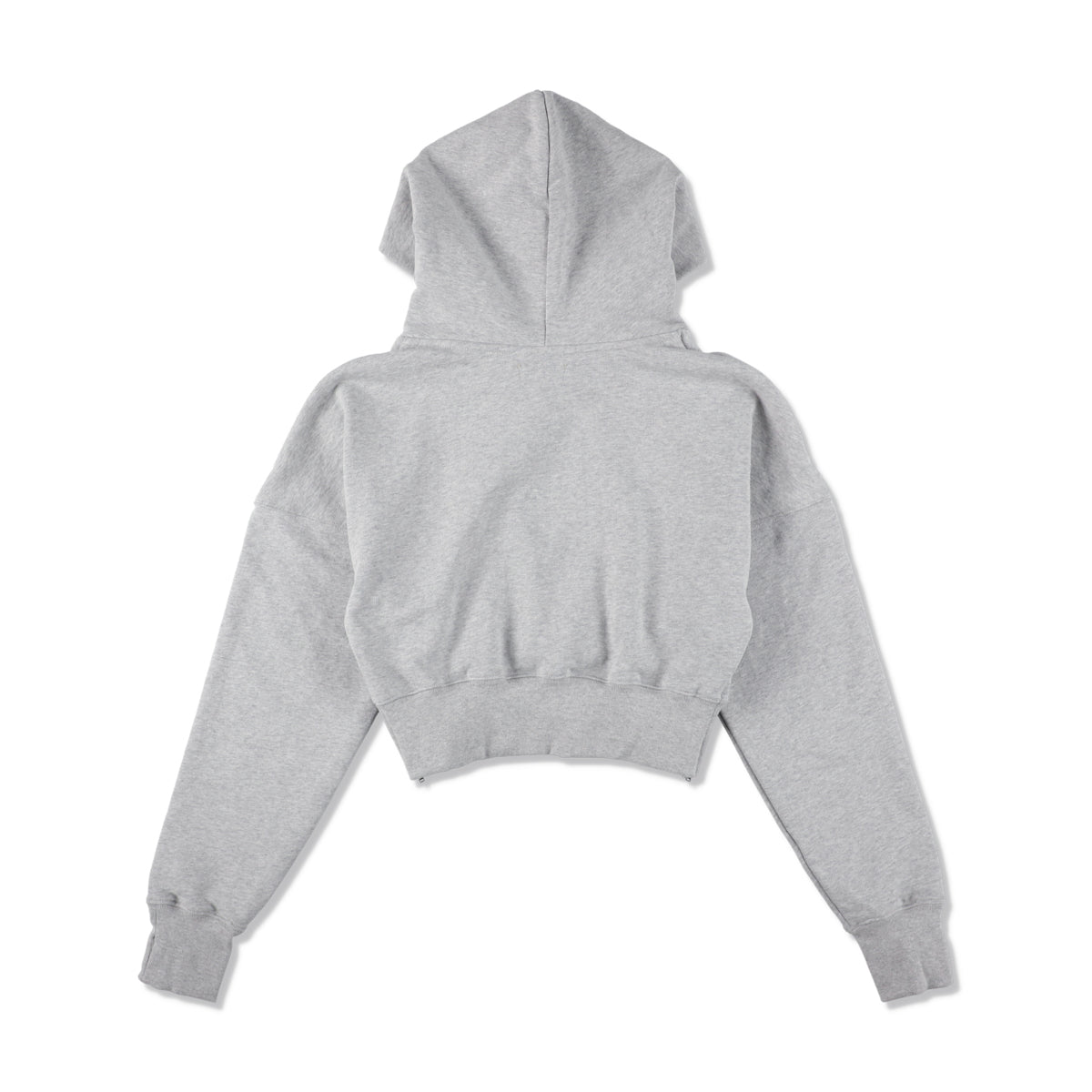 Cozy Cropped Hooded Sweatshirt(Ladies)