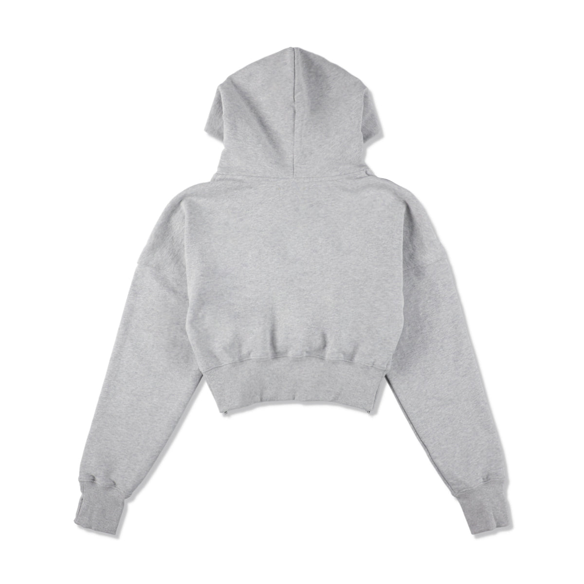 Cozy Cropped Hooded Sweatshirt(Ladies)