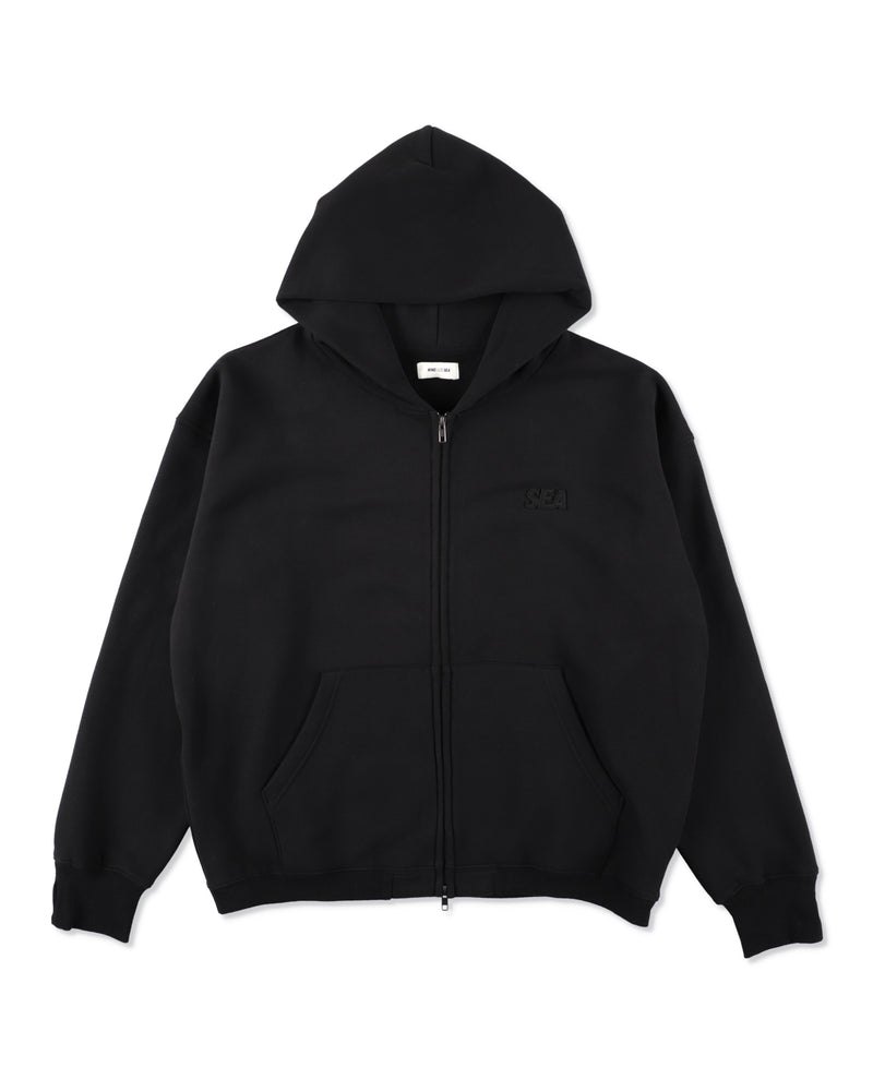 COZY CLOUD ZIP-UP HOODED SWEATSHIRT