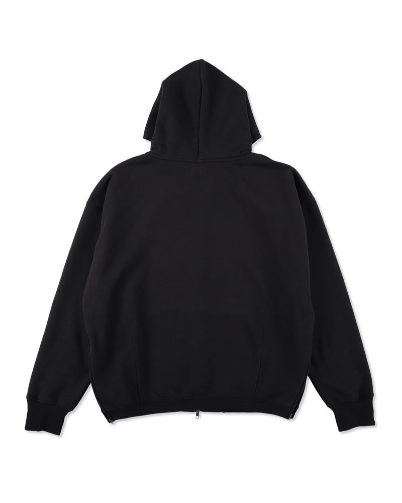 COZY CLOUD ZIP-UP HOODED SWEATSHIRT