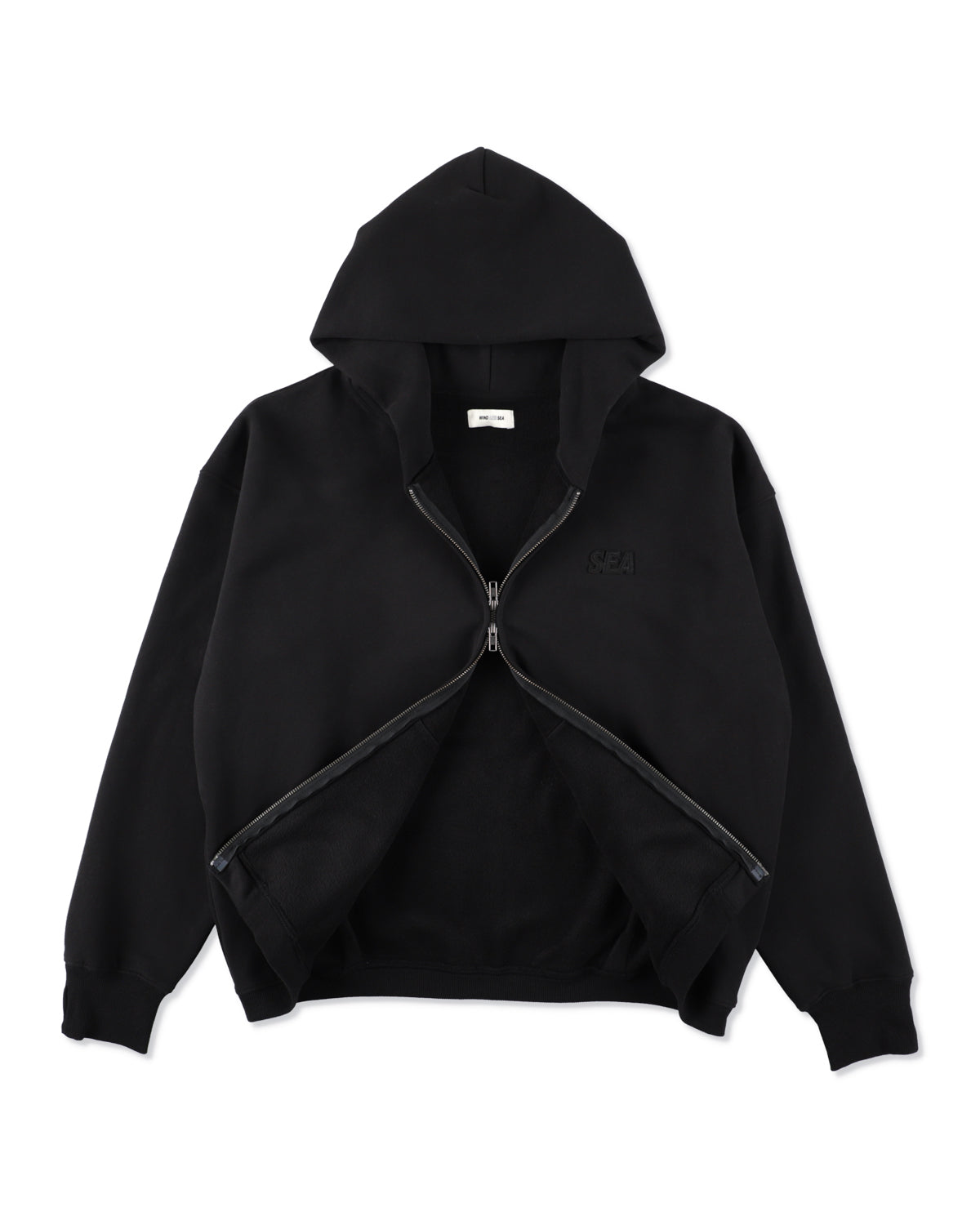 COZY CLOUD ZIP-UP HOODED SWEATSHIRT