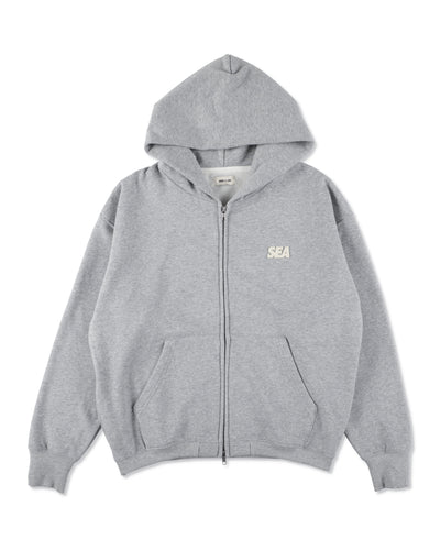 COZY CLOUD ZIP-UP HOODED SWEATSHIRT