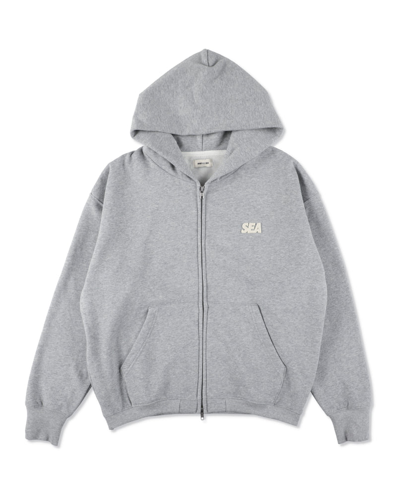 COZY CLOUD ZIP-UP HOODED SWEATSHIRT