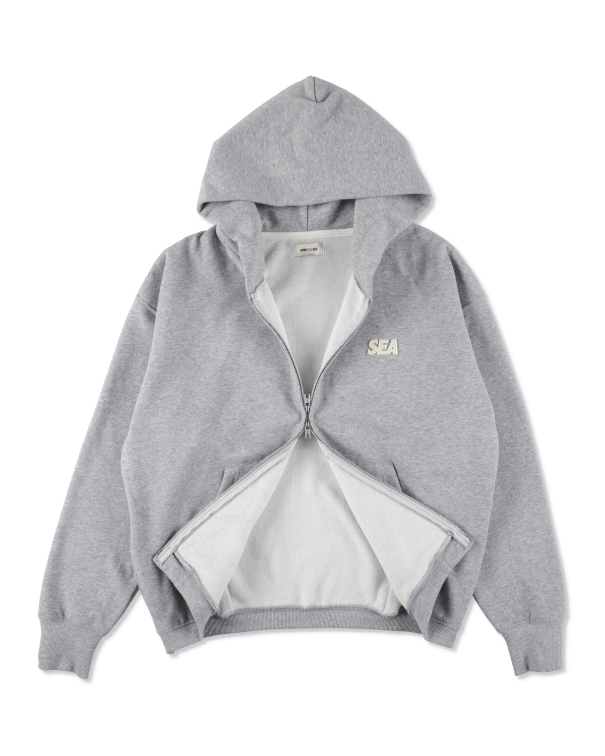 COZY CLOUD ZIP-UP HOODED SWEATSHIRT