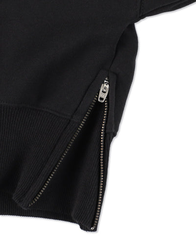 COZY CLOUD ZIP-UP CROPPED HOODED SWEATSHIRT