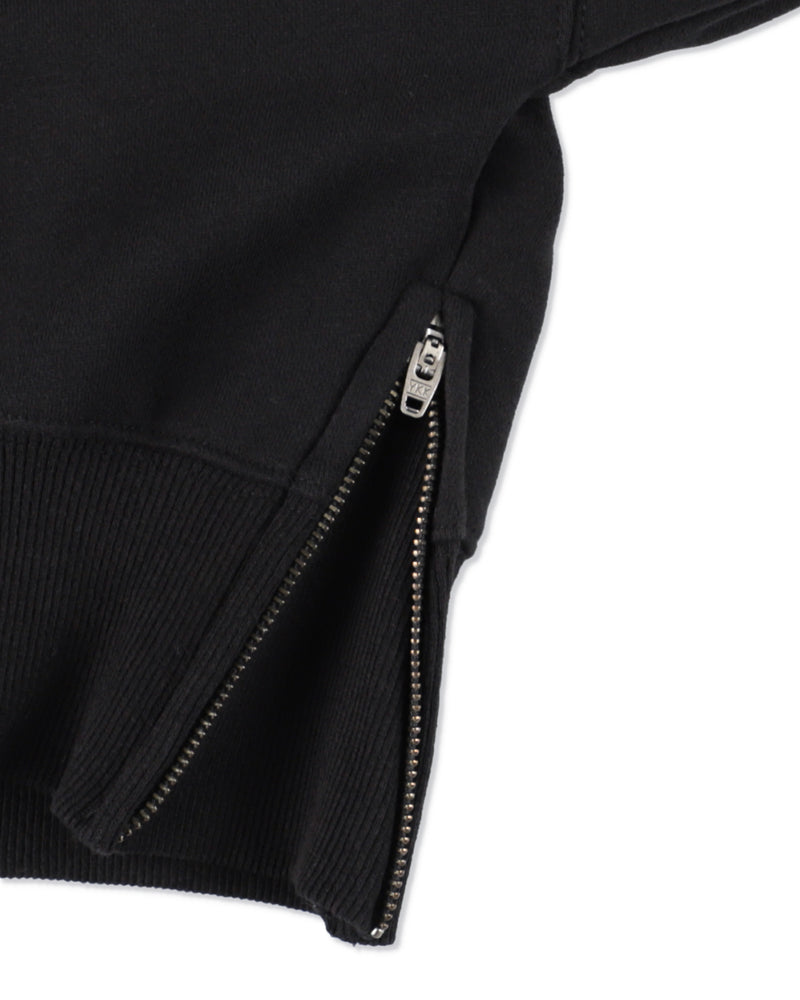 COZY CLOUD ZIP-UP CROPPED HOODED SWEATSHIRT