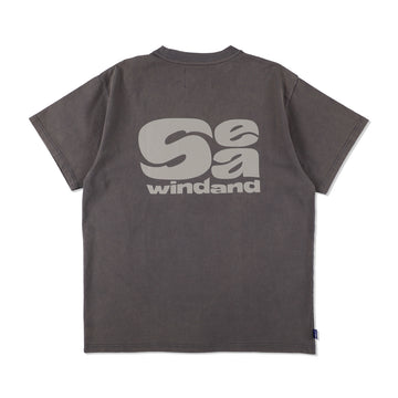 Fluffy wind S/S Tee / CHARCOAL