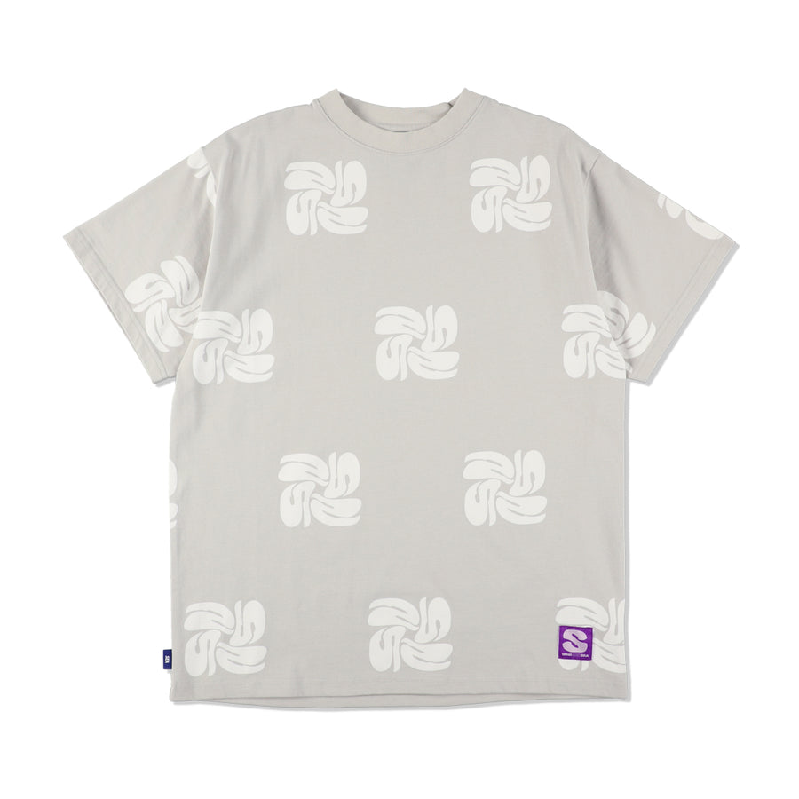 Pattern (Fluffy) S/S Tee / IVORY