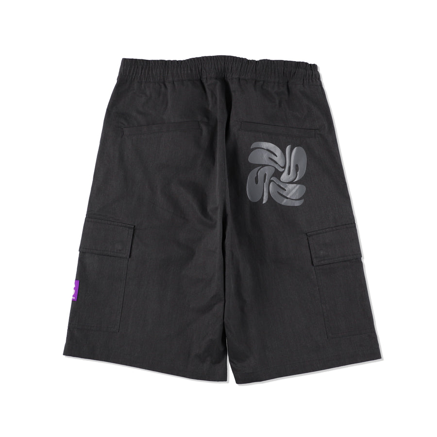 Dusty Field Cargo Short / BLACK