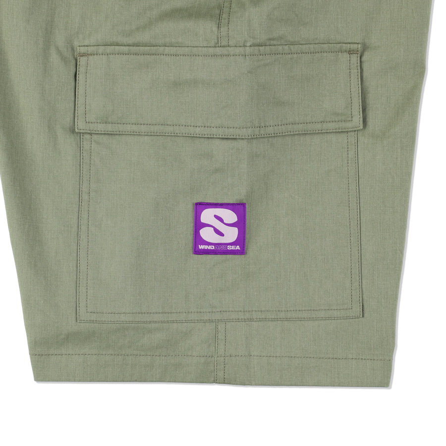 Dusty Field Cargo Short / PEA_GREEN