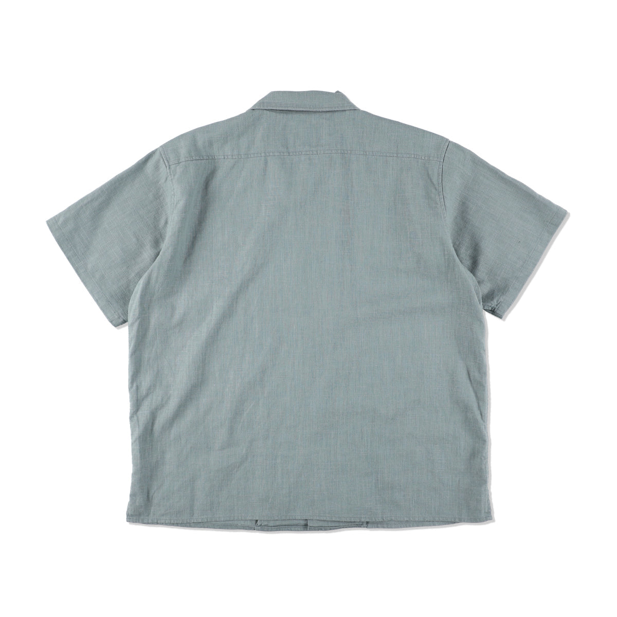 Linen Open Collar S/S Shirt