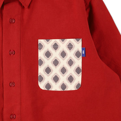 IKAT.D SWITCH POCKET SHIRT