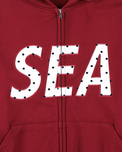 DOT SEA PATCH ZIP UP SWEAT