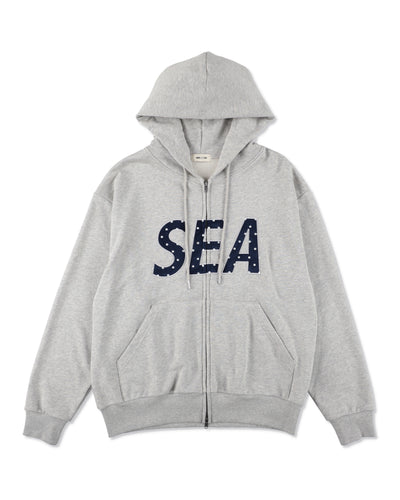DOT SEA PATCH ZIP UP SWEAT