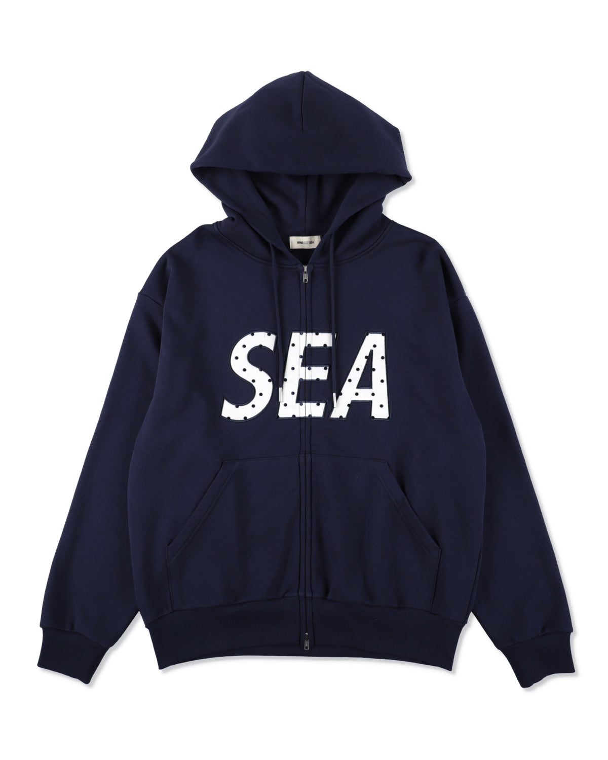 DOT SEA PATCH ZIP UP SWEAT