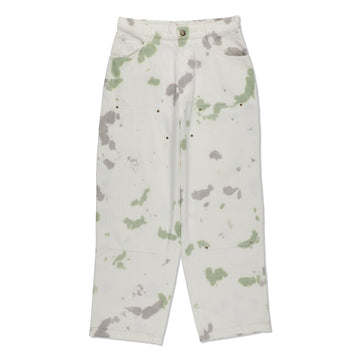 Uneven Dye Painter Pant / CELADON