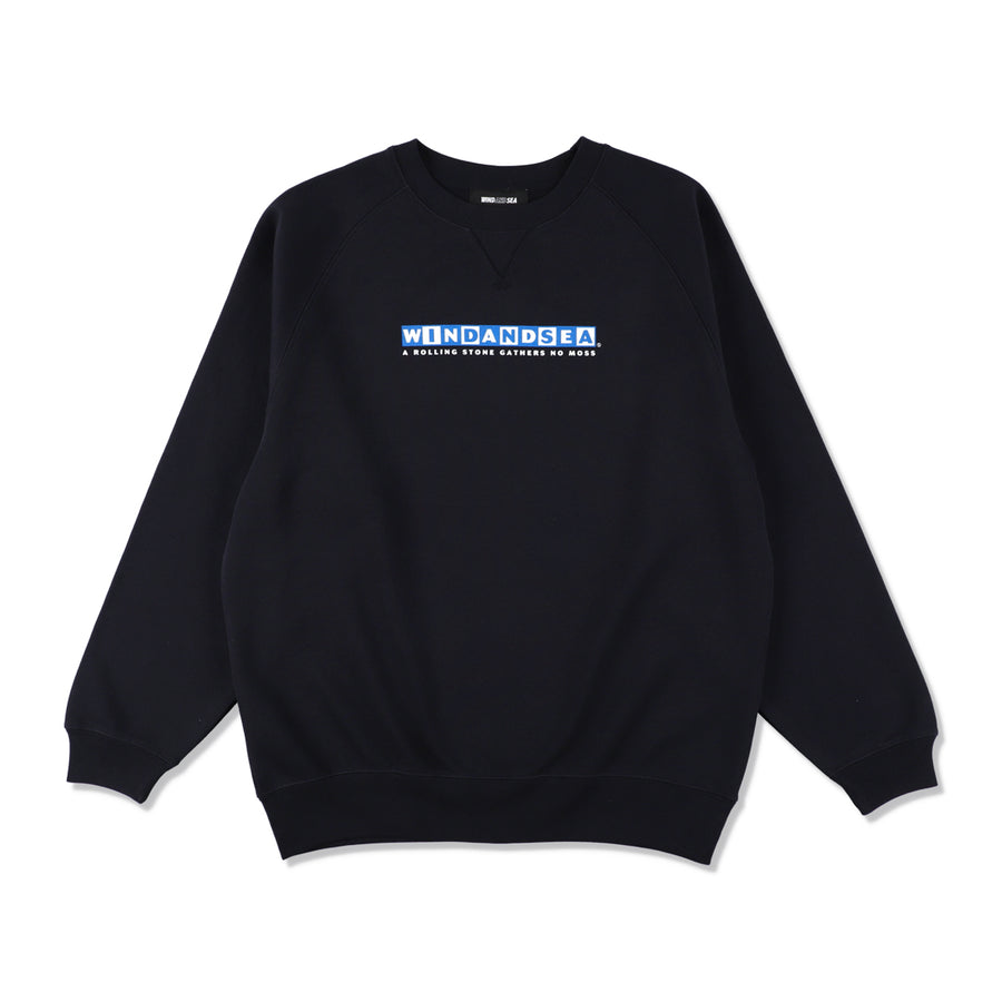 Choco CrewNeck Sweatshirt / NAVY