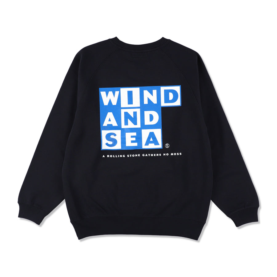 Choco CrewNeck Sweatshirt / NAVY