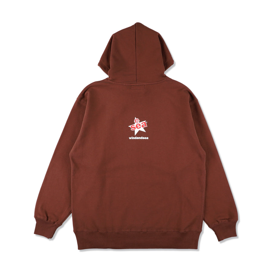 SWBM Hooded Sweatshirt / BROWN