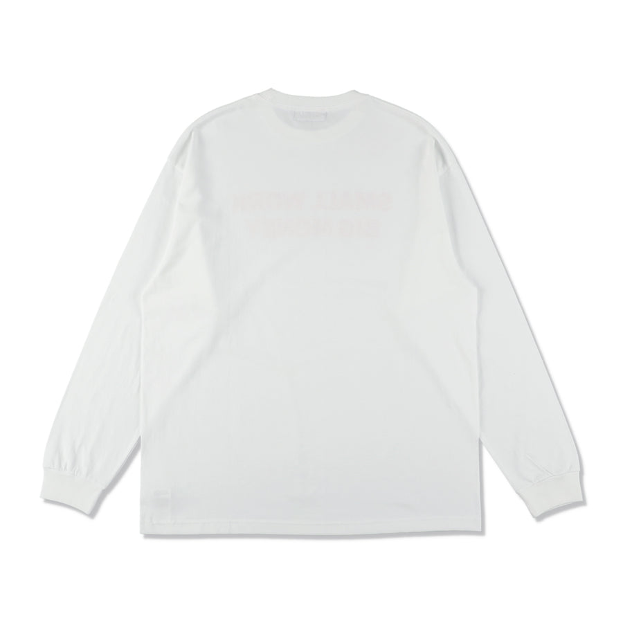 SMBM L/S Tee / WHITE