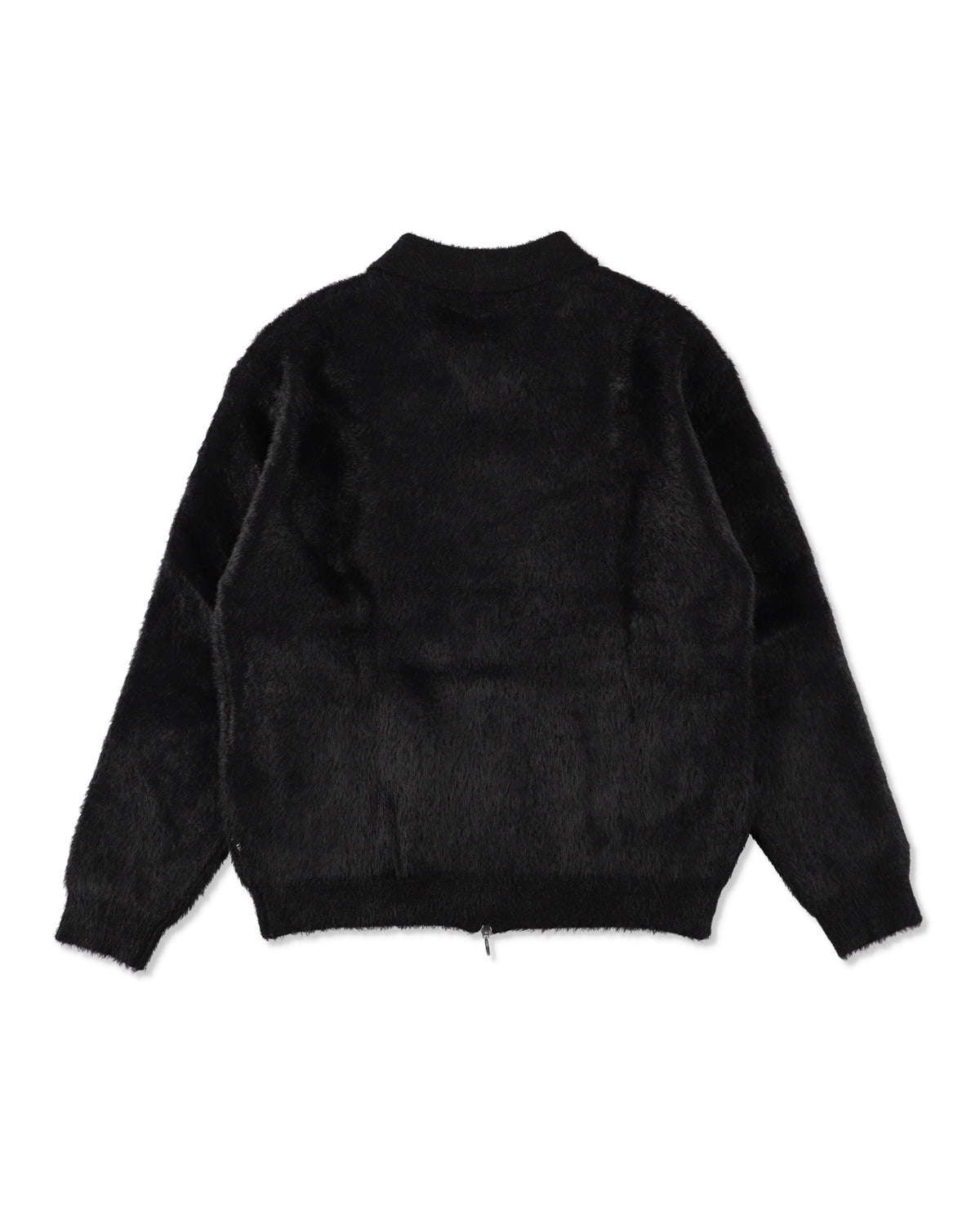 SHAGGY ZIP UP CARDIGAN