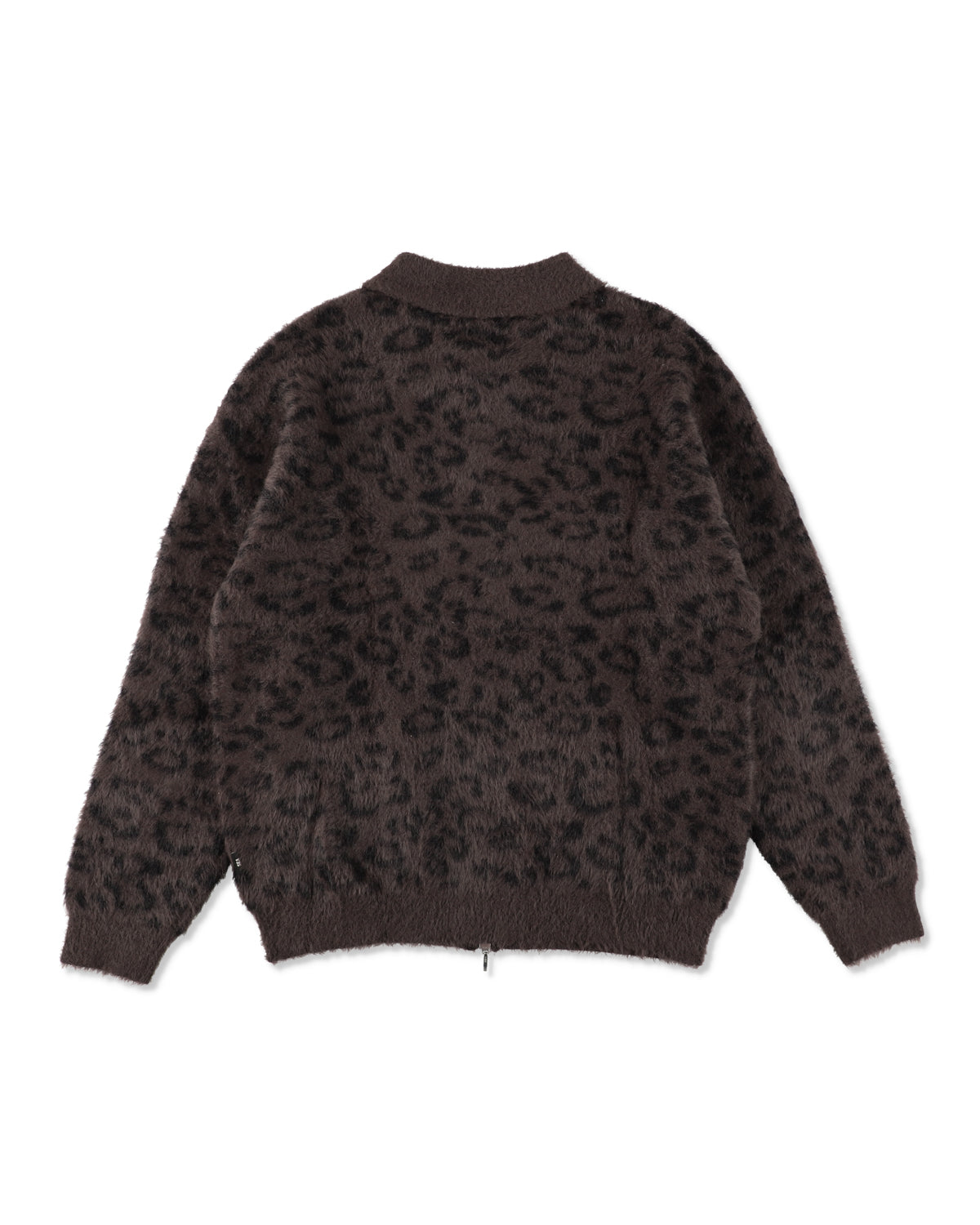 SHAGGY ZIP UP CARDIGAN