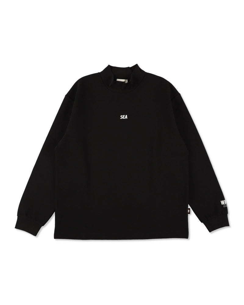 MINI SEA MOCK NECK L/S TEE