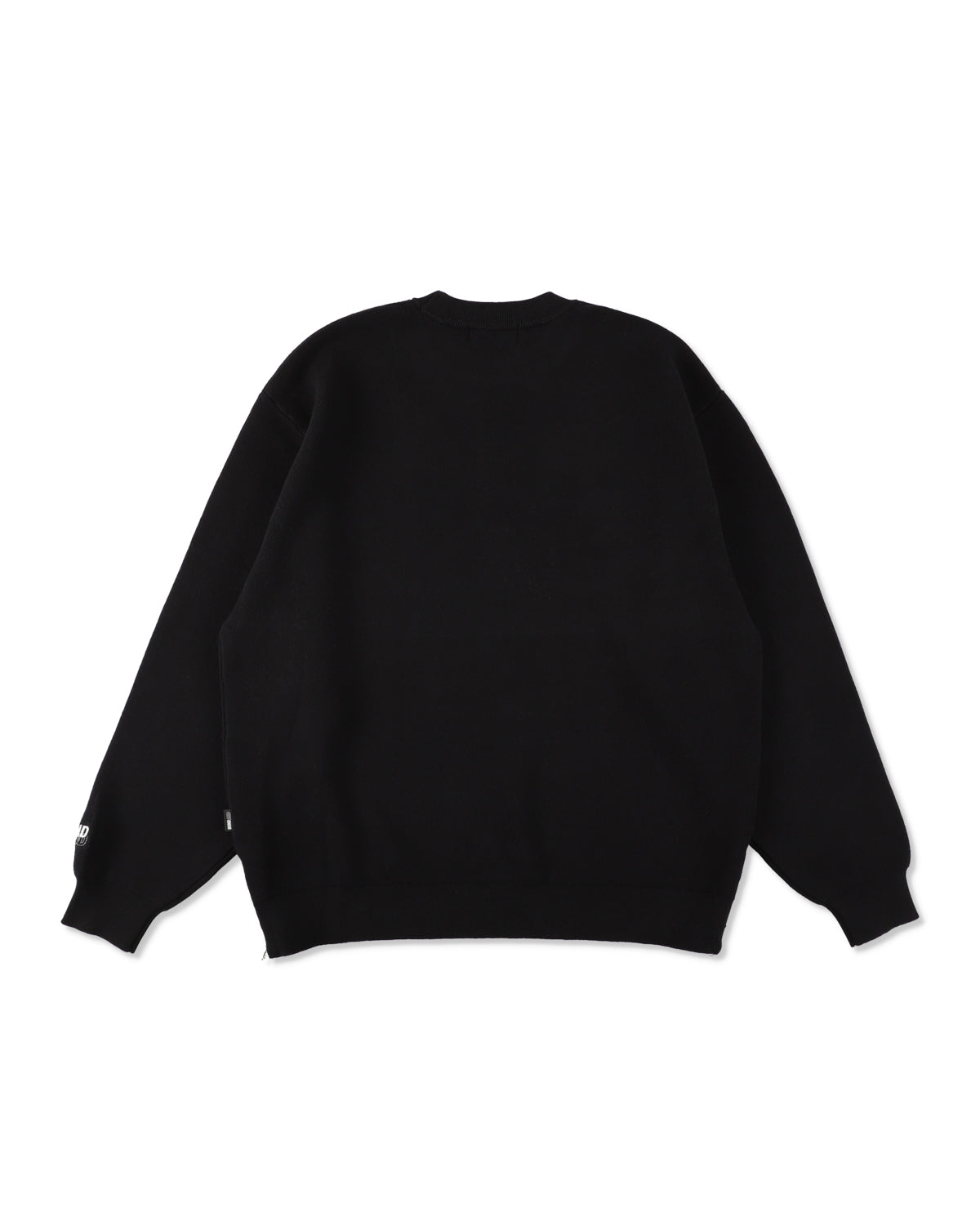 SIDE ZIP COTTON CASHMERE SWEATER